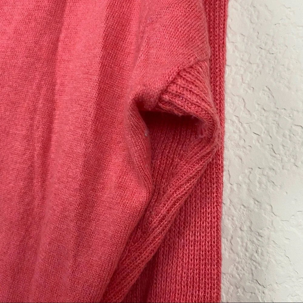AMERICAN EAGLE Women's Coral Leggings SMALL Sweater Dolman Sleeve Cotton F84_4